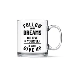 Ascension Transparent & Black Glass Printed Coffee Mug 350 ML-picture-39