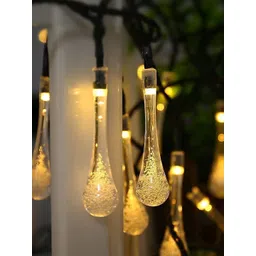 Ascension White 14 Pieces Water Drop Shape LED Fairy String Lights-picture-23