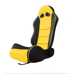 ASE Gaming Vortex Racing Seats 180 Degree Reclining (Yellow & Black)-picture-43