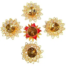 asha enchant decor Gold Brass Table Lantern-picture-18