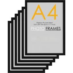 ashit A4 Size Wood Wall Photo Frame 10 X 14 inch 14 inch Wood wall photo frame (10 X 14 inch )-picture-34