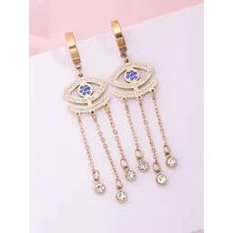 Ashnera Women Gold-Plated Stainless Steel Chandbalis-picture-36