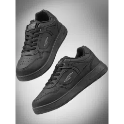 Asian Kids Black Casual Sneakers image 1