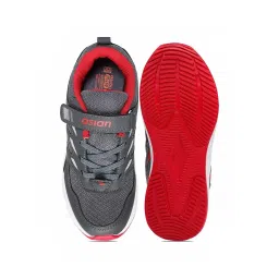 Asian Kids Grey Running Shoes image 4