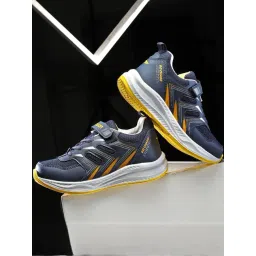 Asian Kids Navy Running Shoes-picture-43