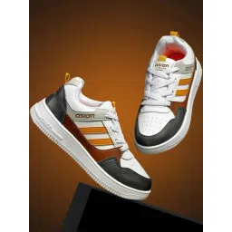 Asian Kids White Casual Sneakers-picture-40