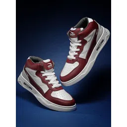 ASIAN Men Colourblocked Lace Up Sneakers-picture-15