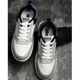 asian Men Logo Print Lace-Up Shoes-picture-38