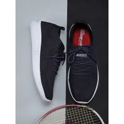ASIAN Men Navy Blue Textile Running Shoes-image-44