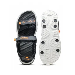 Asian Men VIRAT-02 SPL Orange & Black Sandals image 3