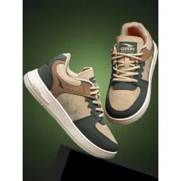 Asian Men's Beige Casual Sneakers-picture-48