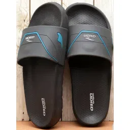 Asian Men's Black & Grey Slides-picture-43