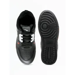 Asian Men's Black Casual Sneakers image 4