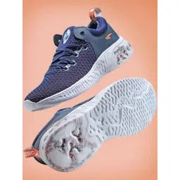 Asian Men's Blue Running Shoes-image-29