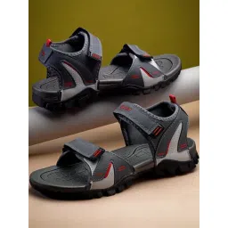 Asian Men's Grey Floater Sandals-image-38