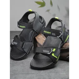 Asian Men's Grey Floater Sandals-image-37