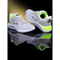 Asian Men's Grey Running Shoes-picture-42