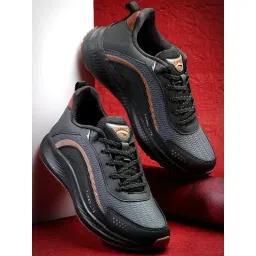 Asian Men's Grey Running Shoes-picture-31