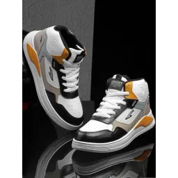 Asian Men's Multicolor Ankle High Sneakers-picture-30