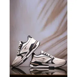 Asian Men's POWERKICK-55 Off White & Black Running Shoes-picture-33