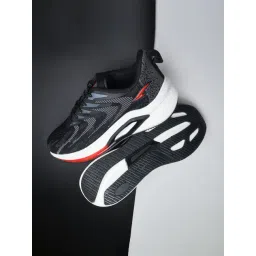 Asian Men's POWERPLAY-31 Black & Red Running Shoes-picture-19