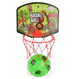 Asian Multicolor Portable Basket Ball Animal Ring With Net-picture-24