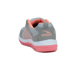 ASIAN Women Grey Colourblocked Sneakers image 5