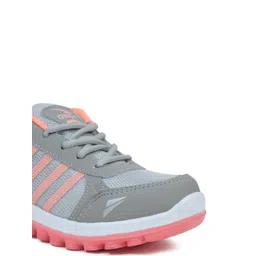 ASIAN Women Grey Colourblocked Sneakers image 3