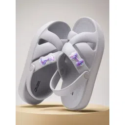 Asian Women's INDIGO-26 Light Grey Sling Back Sandals-picture-35