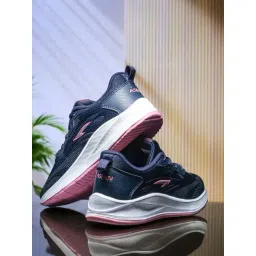 Asian Women's MERCURY-25 Navy Running Shoes-image-7