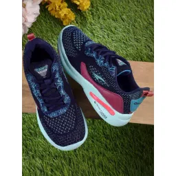 Asian Women's Navy Running Shoes-image-6