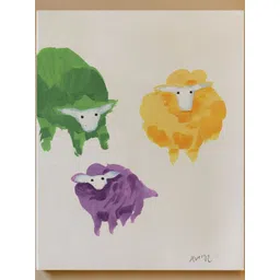 ASIAN MONK Multi Landscape Wood Wall Art-picture-14