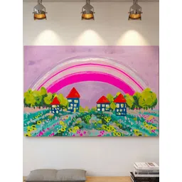 ASIAN MONK Multi Landscape Wood Wall Art-picture-19