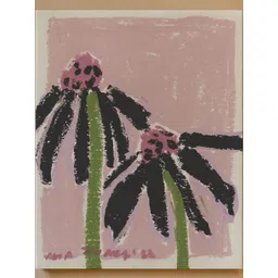 ASIAN MONK Multicoloured Canvas Floral and Botanical Wall Painting-picture-38