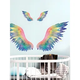 Asian royal Beige & Blue Printed Self Adhesive Wallpaper Sticker-picture-31