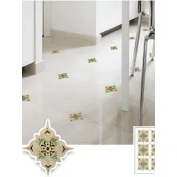 Asian royal Beige Printed Self-Adhesive Wall Sticker-picture-25