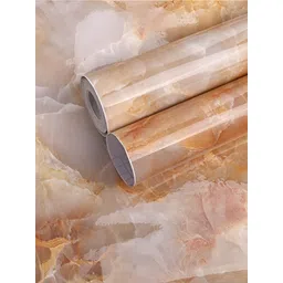 Asian royal Beige Printed Self Adhesive Wallpaper Sticker-picture-20