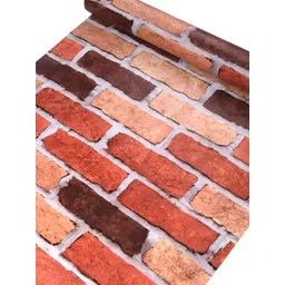 Asian royal Brown Geometric Printed Self-Adhesive Wall Sticker-picture-24