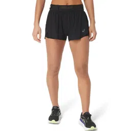 Asics Black Mid Rise Sports Shorts-picture-41