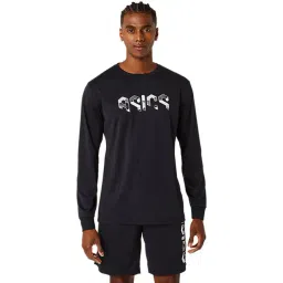 Asics Black Regular Fit Printed Sports T-Shirt-picture-24