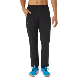 Asics Black Regular Fit Printed Sports Trackpants image 1