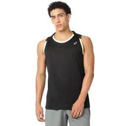 Asics Black Regular Fit Sports T-Shirt-picture-22