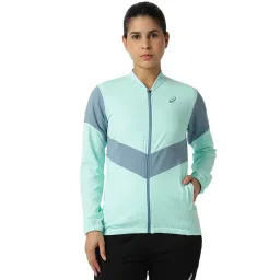 Asics Blue Regular Fit Printed Sports Jacket-picture-48