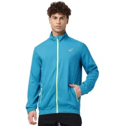 Asics Blue Regular Fit Sports Jacket-picture-34