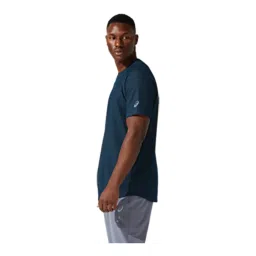 Asics Blue Round Neck T-Shirt image 3