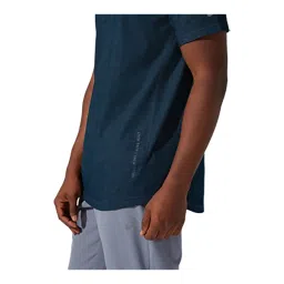 Asics Blue Round Neck T-Shirt image 4