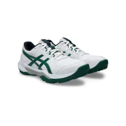 ASICS GEL-PEAKE 3 Unisex White & Green Cricket Shoes-picture-16