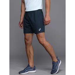 ASICS Men Solid Mid-Rise Sports Shorts-image-39