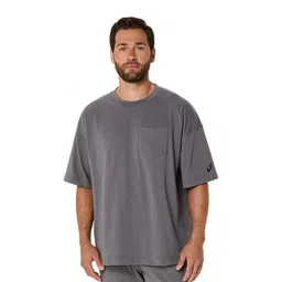 ASICS Men Solid Round Neck Relaxed Fit T-shirt-image-29