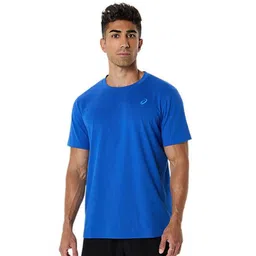ASICS Men Solid Round Neck T-shirt-picture-15